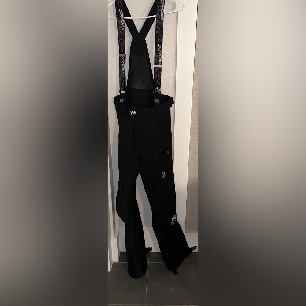 Spyder ski pants.